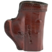 Picture of Don Hume H715M Clip-On Holster  Inside The Pant  Fits Taurus PT145  Left Hand  Brown Leather J168505L