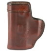 Picture of Don Hume H715M Clip-On Holster  Inside The Pant  Fits XD Compact With 3" Barrel  Right Hand  Brown Leather J168418R