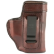 Picture of Don Hume H715M Clip-On Holster  Inside The Pant  Fits XD Compact With 3" Barrel  Right Hand  Brown Leather J168418R