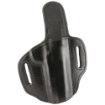 Picture of Don Hume H721OT Holster  Fits 1911 Commander With 4.25" Barrel  Right Hand  Black Leather J335804R