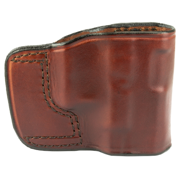Picture of Don Hume JIT Slide Holster  Fits Glock 17/26/33  Right Hand  Brown Leather J976000R