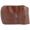 Picture of Don Hume JIT Slide Holster  Fits Medium Revolver  Right Hand  Brown Leather J968550R
