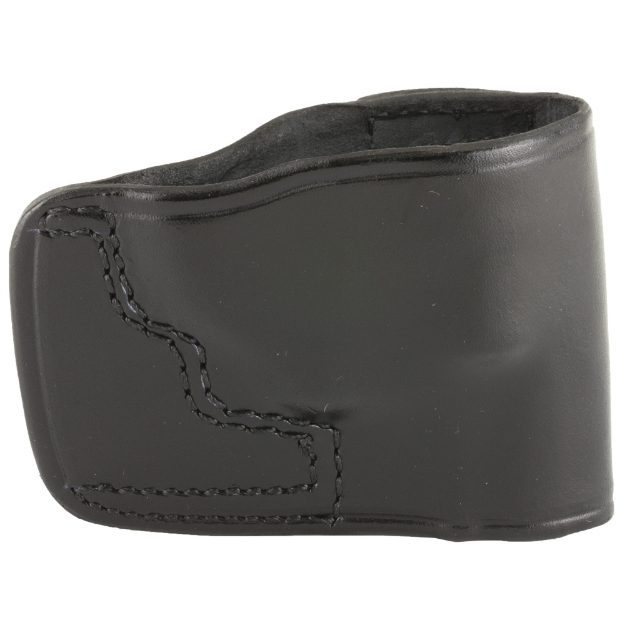 Picture of Don Hume JIT Slide Holster  Fits Ruger LCR  Right Hand  Black Leather J989017R