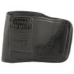 Picture of Don Hume JIT Slide Holster  Fits Ruger LCR  Right Hand  Black Leather J989017R