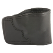 Picture of Don Hume JIT Slide Holster  Fits Ruger SP101  Right Hand  Black Leather J961100R