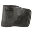 Picture of Don Hume JIT Slide Holster  Fits Ruger SP101  Right Hand  Black Leather J961100R