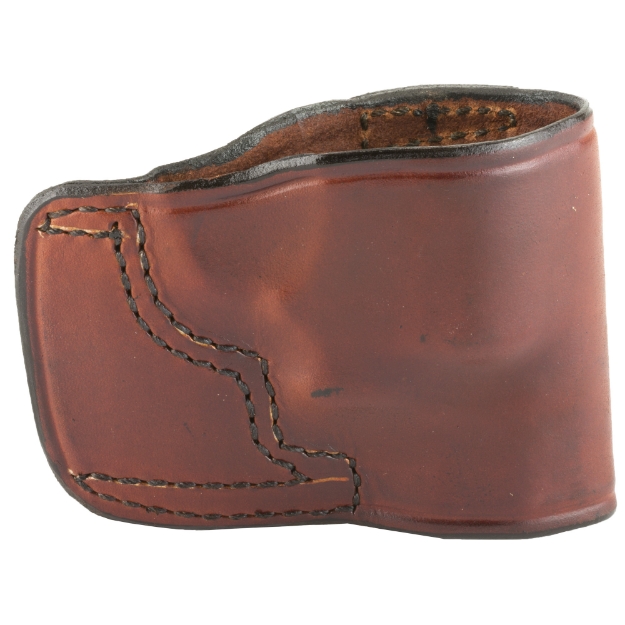 Picture of Don Hume JIT Slide Holster  Fits Ruger SP101  Right Hand  Brown Leather J983800R