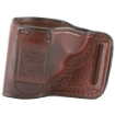 Picture of Don Hume JIT Slide Holster  Fits Ruger SP101  Right Hand  Brown Leather J983800R