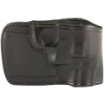 Picture of Don Hume JIT Slide Holster  Fits Smith & Wesson L-Frame  Colt Lawman  Python  Trooper  Ruger GP-100  and Taurus 66  Right Hand  Black Leather J941550R