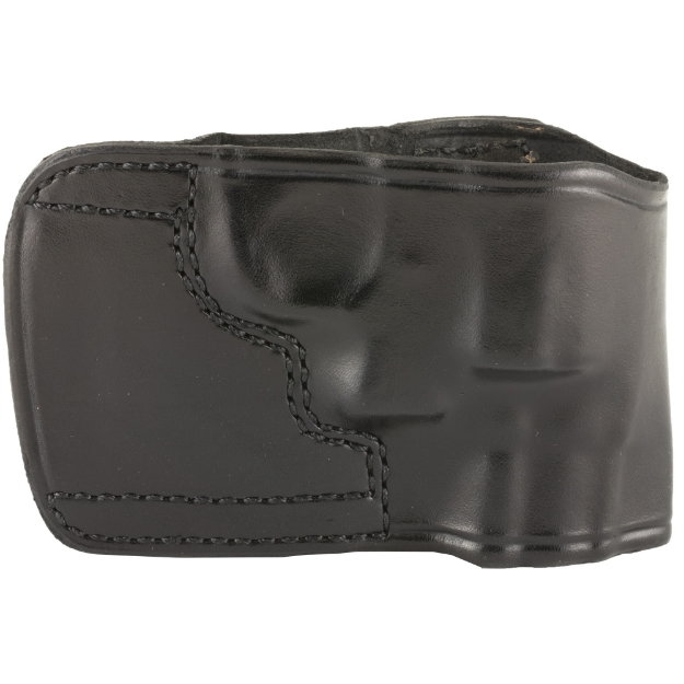 Picture of Don Hume JIT Slide Holster  Fits Smith & Wesson L-Frame  Colt Lawman  Python  Trooper  Ruger GP-100  and Taurus 66  Right Hand  Black Leather J941550R