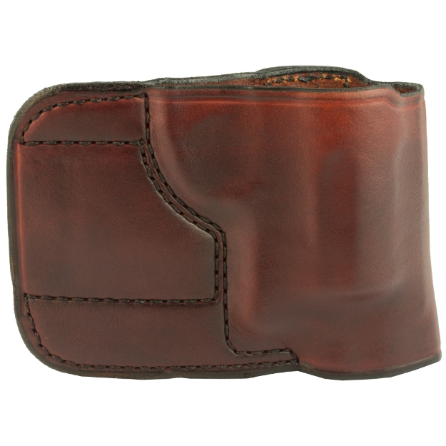 Picture of Don Hume JIT Slide Holster  Fits Taurus Public Defender  Right Hand  Black Leather J983916R