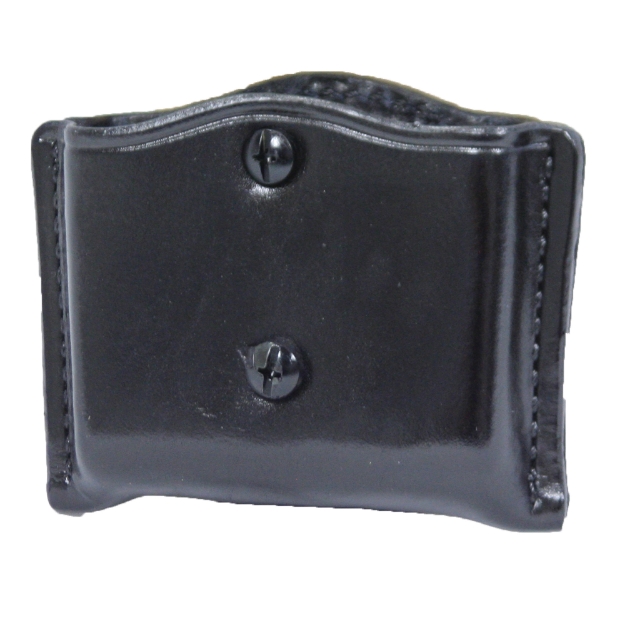 Picture of Don Hume Snap-On Double Magazine Pouch  Fits Double Stack Magazines  Black Leather D873156
