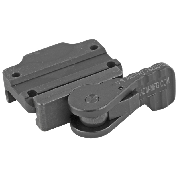 Picture of American Defense Mfg. Mount  Quick Detach  Fits Trijicon MRO  Low Profile Height  Tac Lever  Black AD-MRO-L-TAC