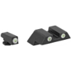 Picture of American Tactical Night Sights  For Glock Gen 1-4  Gen 5 (excluding MOS versions): 17/19/22/23/24/26/27/33/34/35/37/38/39/42/43  Green Lamps with White Rings ATINSGLOLF
