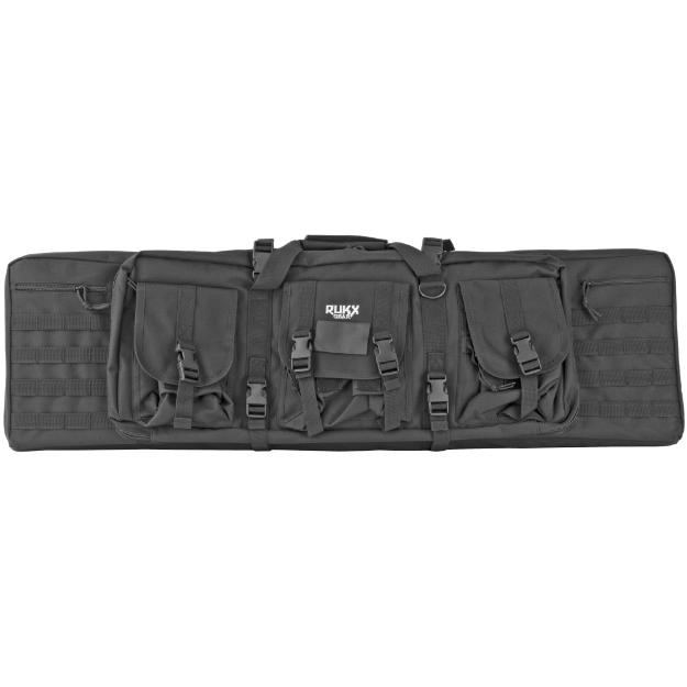 Picture of American Tactical Tactical Double Rifle Bag  42"  Black ATICT42DGB