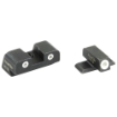 Picture of AmeriGlo Classic Series 3 Dot Sights for Springfield XD  Green with White Outline  Front and Rear Sights XD-191