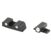 Picture of AmeriGlo Classic Series 3 Dot Sights for Springfield XD  Green with White Outline  Front and Rear Sights XD-191