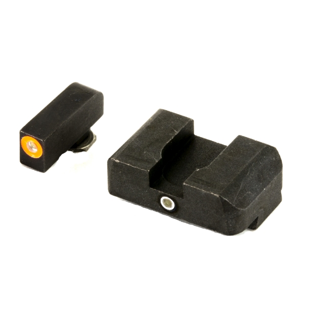 Picture of AmeriGlo Pro i-Dot  2 Dot Complete Set  Tritium Night Sight  For Glock 20 21 29 30 31 32 36  Green Front Sight with Orange Outline/Green Rear Sight  ProGlo GL-203