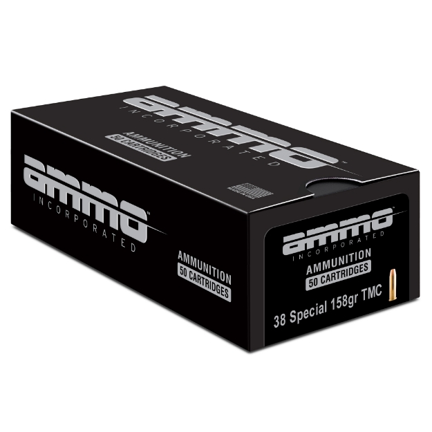 Picture of Ammo Inc Signature  38 Special  158 Grain  Total Metal Coating  50 Rounds Box 38158TMC-A50