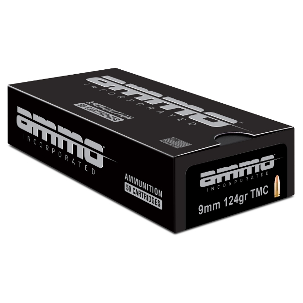 Picture of Ammo Inc Signature  9MM  124 Grains  Total Metal Coating  50 Round Box 9124TMC-A50