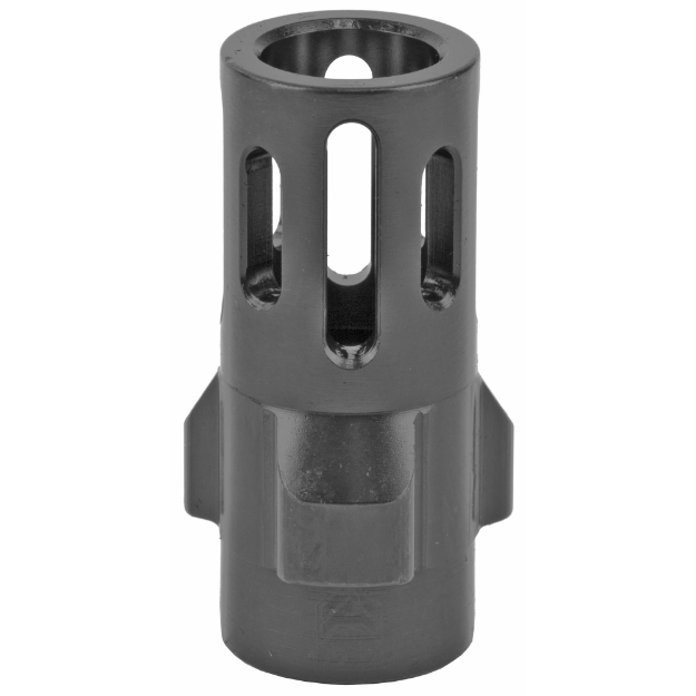 Picture of Angstadt Arms Flash Hider  3 Lug  9MM  1/2x28 Threads  1.42" Length  Nitride Finish  Black Color ANGAA093LHB28