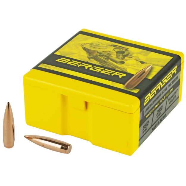 Picture of Berger Bullets OTM Tactical  .308 Diameter  30 Caliber  185 Grain  Hollow Point Boat Tail  100 Count 30107