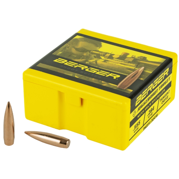 Picture of Berger Bullets Target Juggernaut  .308 Diameter  30 Caliber  185 Grain  Hollow Point Boat Tail  100 Count 30418