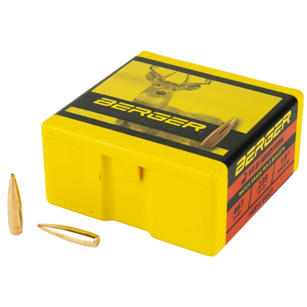 Picture of Berger Bullets VLD Hunting   .243 Diameter  6MM/243 Winchester  95 Grain  Boat Tail Hollow Point  100 Count 24527