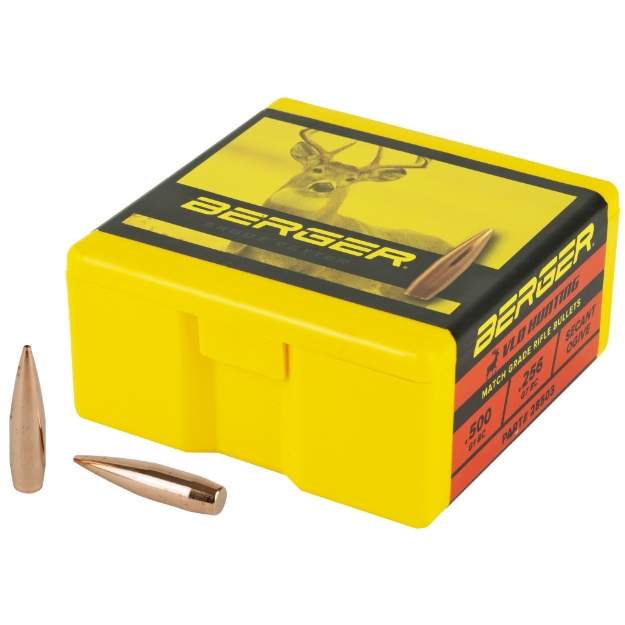 Picture of Berger Bullets VLD Hunting  .284 Diameter  7MM  140 Grain  Hollow Point Boat Tail  100 Count 28503