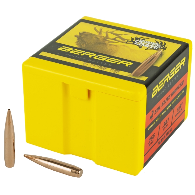 Picture of Berger Bullets VLD Hunting  .284 Diameter  7MM  195 Grain  Hollow Point Boat Tail  100 Count 28550