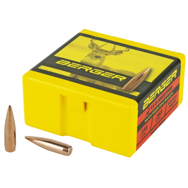 Picture of Berger Bullets VLD Hunting  .308 Diameter  30 Caliber  175 Grain  Hollow Point Boat Tail  100 Count 30512