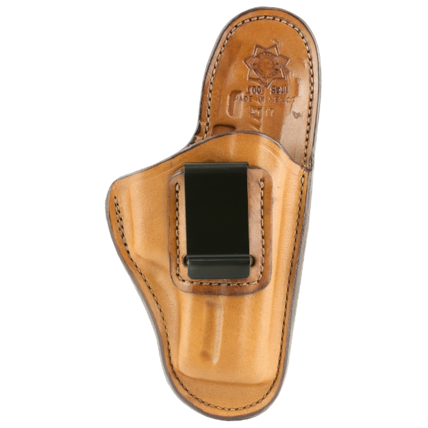 Picture of Bianchi Model #100 Professional Inside Waistband Holster  Fits Glock 19/23/32  Leather  Tan  Right Hand 19234