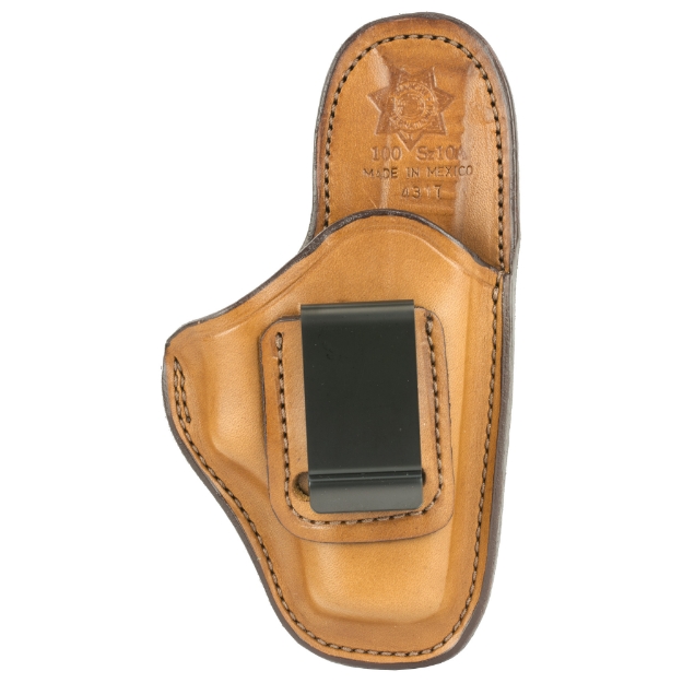 Picture of Bianchi Model #100 Professional Inside Waistband Holster  Fits Glock 26/27  Leather  Tan  Right Hand 19232