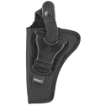 Picture of Bianchi Model #7001 AccuMold Holster  Fits Medium/Large Revolver With 4" Barrel  With Thumb-Snap  Right Hand  Black 17743