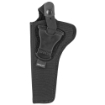 Picture of Bianchi Model #7001 AccuMold Holster  Fits Medium/Large Revolver With 6" Barrel  With Thumb-Snap  Right Hand  Black 17745