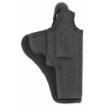 Picture of Bianchi Model #7001 AccuMold Holster  Fits Small Revolver With 2-3" Barrel  With Thumb-Snap  Right Hand  Black 17739