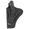 Picture of Bianchi Model #7001 AccuMold Holster  Fits Small Revolver With 2-3" Barrel  With Thumb-Snap  Right Hand  Black 17739