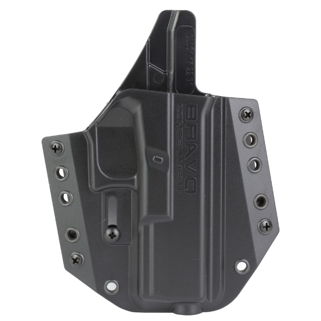 Picture of Bravo Concealment BCA  OWB Concealment Holster  1.5" Belt Loops  Fits Glock 17/31/32/47  Right Hand  Black  Polymer  Does not fit Glock Gen 5 40SW BC10-1002