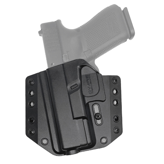Picture of Bravo Concealment BCA  OWB Concealment Holster  1.5" Belt Loops  Fits Glock 19/19X/23/32/45 Left Hand  Black  Polymer  Does not fit Glock Gen 5 40SW BC10-1005