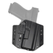 Picture of Bravo Concealment BCA  OWB Concealment Holster  1.5" Belt Loops  Fits Glock 19/19X/23/32/45 Right Hand  Black  Polymer  Does not fit Glock Gen 5 40SW BC10-1001