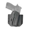 Picture of Bravo Concealment BCA  OWB Concealment Holster  1.5" Belt Loops  Fits Sig Sauer P320 Compact  Right Hand  Black  Polymer BC10-1008