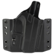 Picture of Bravo Concealment BCA  OWB Concealment Holster  1.5" Belt Loops  For Glock 42  Matte Finish  Black  Polymer Construction  Right Hand BC10-1033