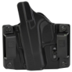 Picture of Bravo Concealment BCA  OWB Concealment Holster  1.5" Belt Loops  For Glock 42  Matte Finish  Black  Polymer Construction  Right Hand BC10-1033