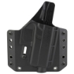 Picture of Bravo Concealment BCA  OWB Concealment Holster  1.5" Belt Loops  For Glock 43/43X/43X MOS  Right Hand  Black  Polymer  Does not fit Glock 48 BC10-1028