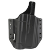 Picture of Bravo Concealment BCA Light Bearing  OWB Concealment Holster  1.5" Belt Loops  Fits Glock 17/22/31/47 w/Streamlight TLR-1  Right Hand  Black  Polymer  Does not fit Glock Gen 5 40SW BC30-1004