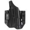 Picture of Bravo Concealment BCA Light Bearing  OWB Concealment Holster  1.5" Belt Loops  Fits S&W M&P 9/40 Full Size w/Streamlight TLR-1  Right Hand  Black  Polymer BC30-1007