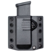 Picture of Bravo Concealment Magazine Pouch  Single  1.5" Belt Loops  Size Large  Fits Glock 19/17  Sig P320  HK VP9  CZP10 Magazines  Ambidextrous  Polymer  Black BC60-1003L