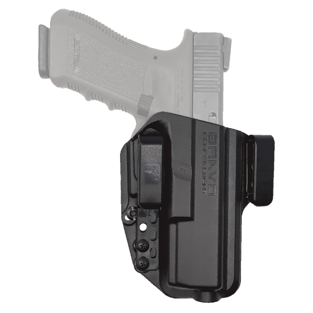 Picture of Bravo Concealment Torsion  IWB Concealment Holster  Waistband Clips  Fits Glock 17/22/23/31/32/47  Right Hand  Black  Polymer  Does not fit Glock Gen 5 40SW BC20-1002