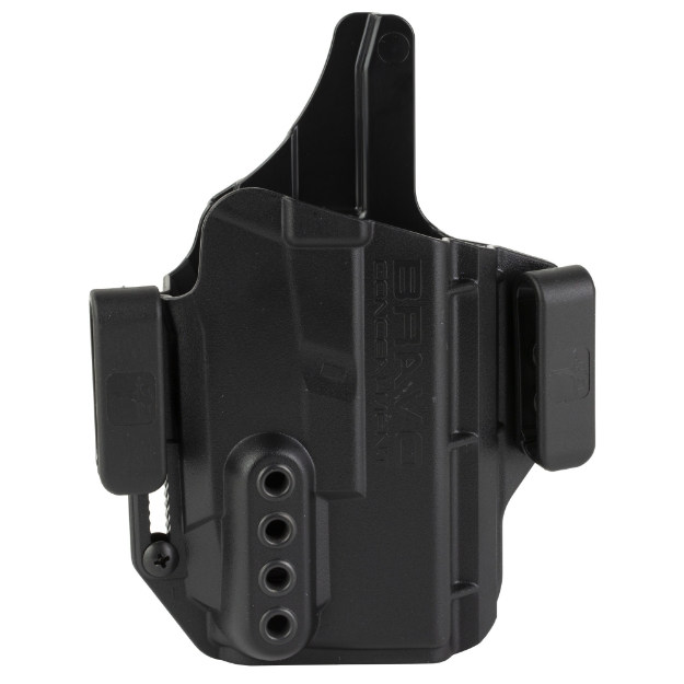 Picture of Bravo Concealment Torsion  IWB Concealment Holster  Waistband Clips  Fits Glock 19/19X/23/32/45 w/Streamlight TLR-7  Right Hand  Black  Polymer  Does not fit Glock Gen 5 40SW BC40-1010