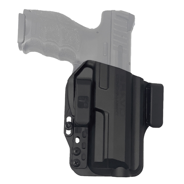 Picture of Bravo Concealment Torsion  IWB Concealment Holster  Waistband Clips  Fits HK VP9  Right Hand  Black  Polymer BC20-1008
